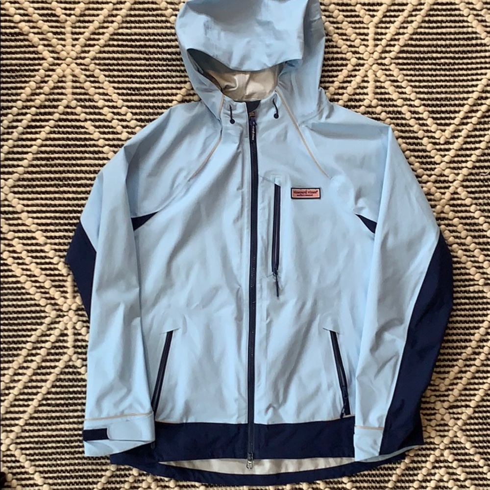 Vineyard Vines Performance Rain Jacket Size M - image 1